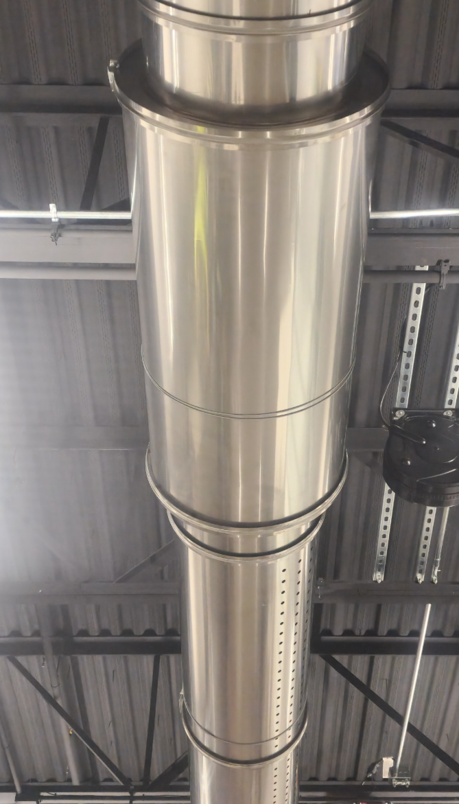 Silencer installation view 2